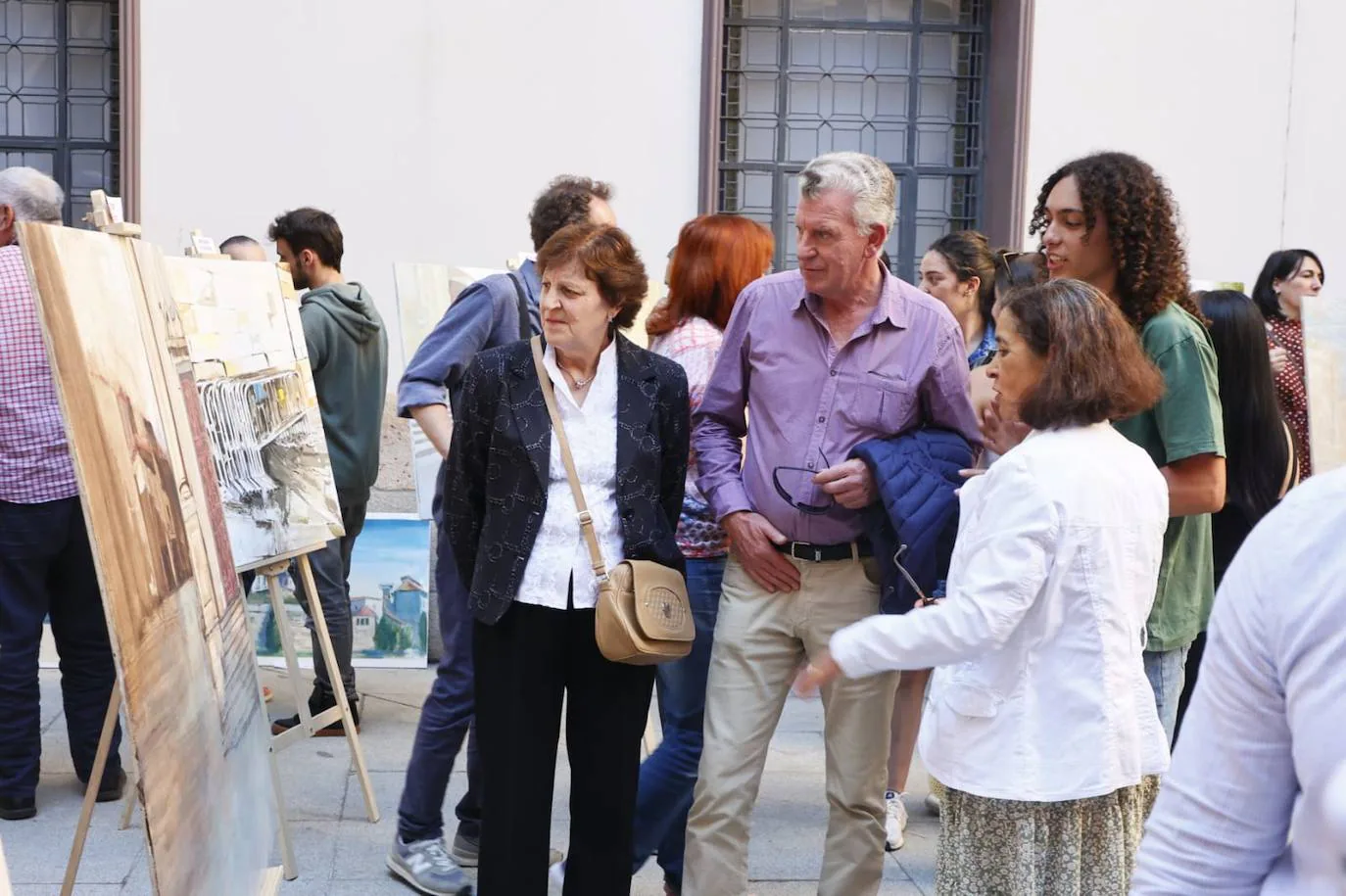 Lucía García se alza con el primer premio del XXIV Certamen de Pintura al Aire Libre de la Fundación GACETA