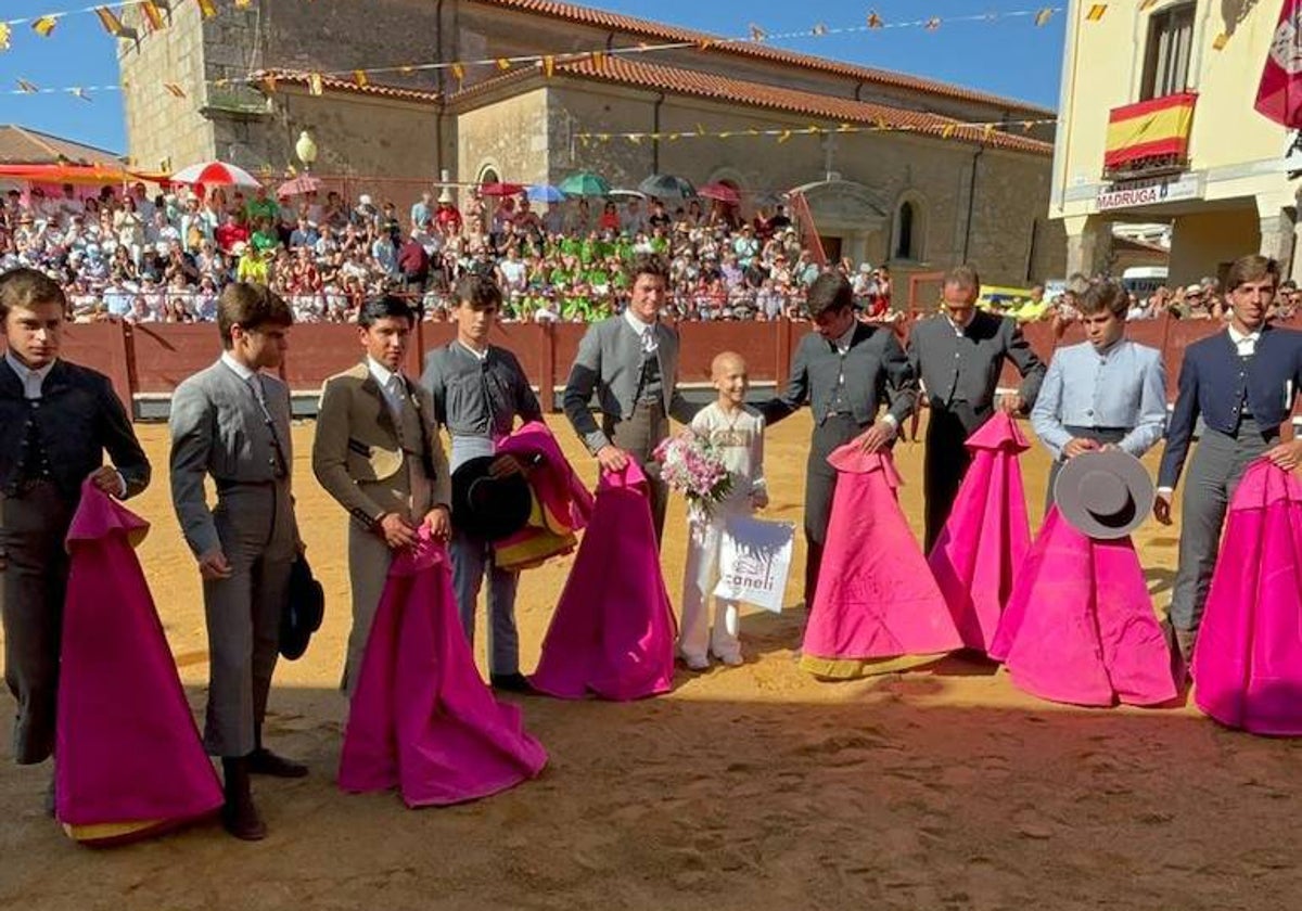 María, la princesa guerrera, invitada de excepción al cierre del Corpus en La Fuente de San Esteban