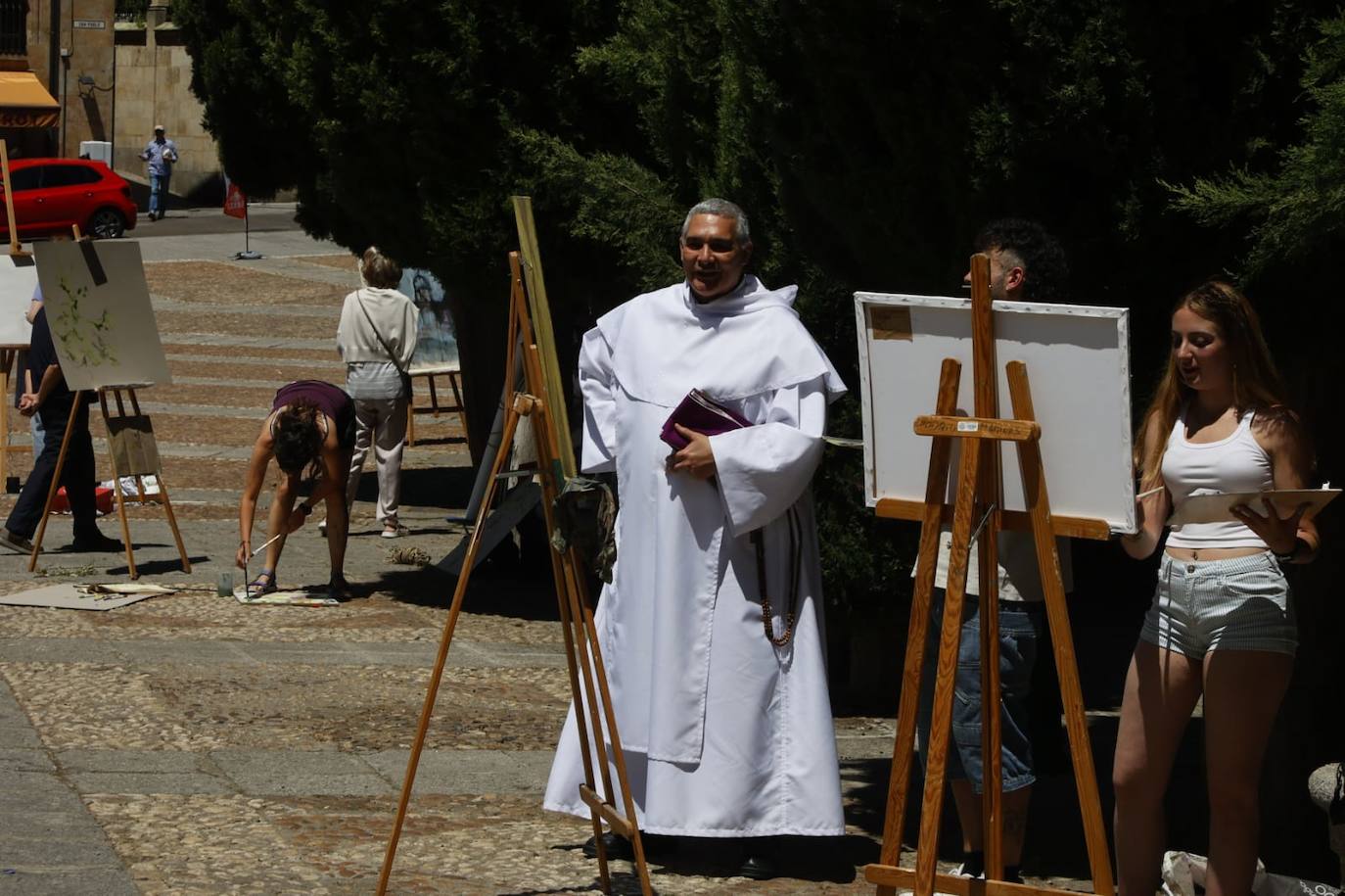 Salamanca se llena de arte con el Certamen de Pintura al Aire Libre de la Fundación GACETA