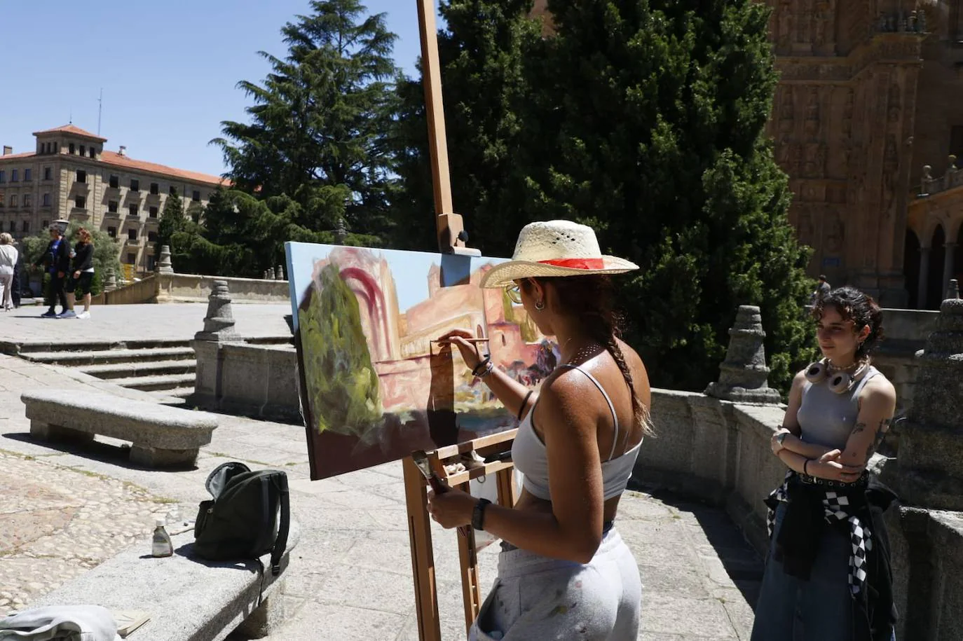 Salamanca se llena de arte con el Certamen de Pintura al Aire Libre de la Fundación GACETA