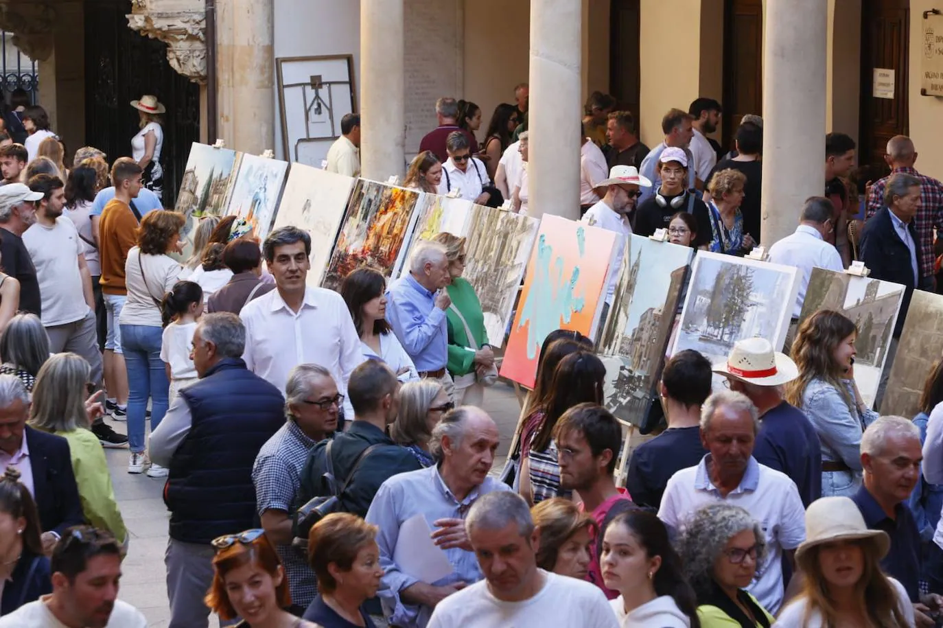 Lucía García se alza con el primer premio del XXIV Certamen de Pintura al Aire Libre de la Fundación GACETA