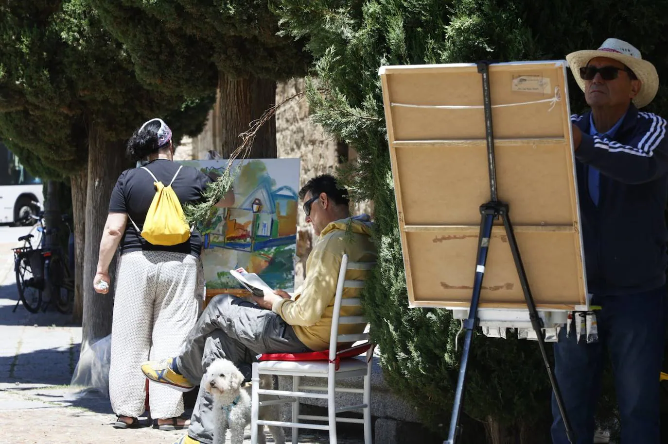 Salamanca se llena de arte con el Certamen de Pintura al Aire Libre de la Fundación GACETA