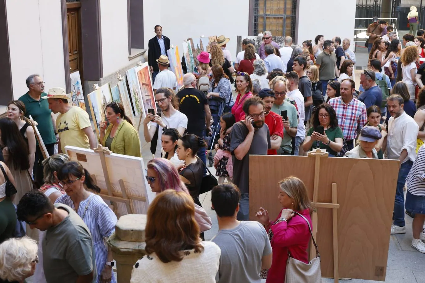 Lucía García se alza con el primer premio del XXIV Certamen de Pintura al Aire Libre de la Fundación GACETA