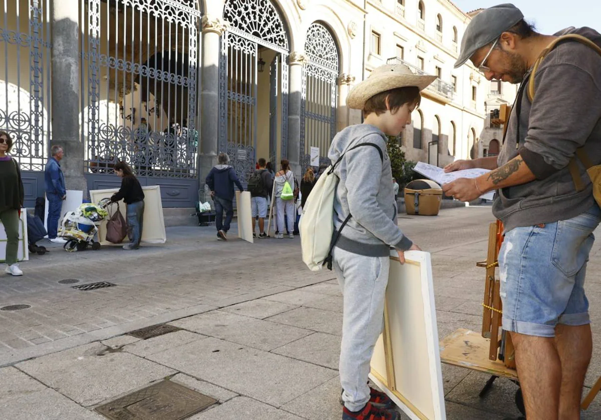 Salamanca se llena de arte con el Certamen de Pintura al Aire Libre de la Fundación GACETA