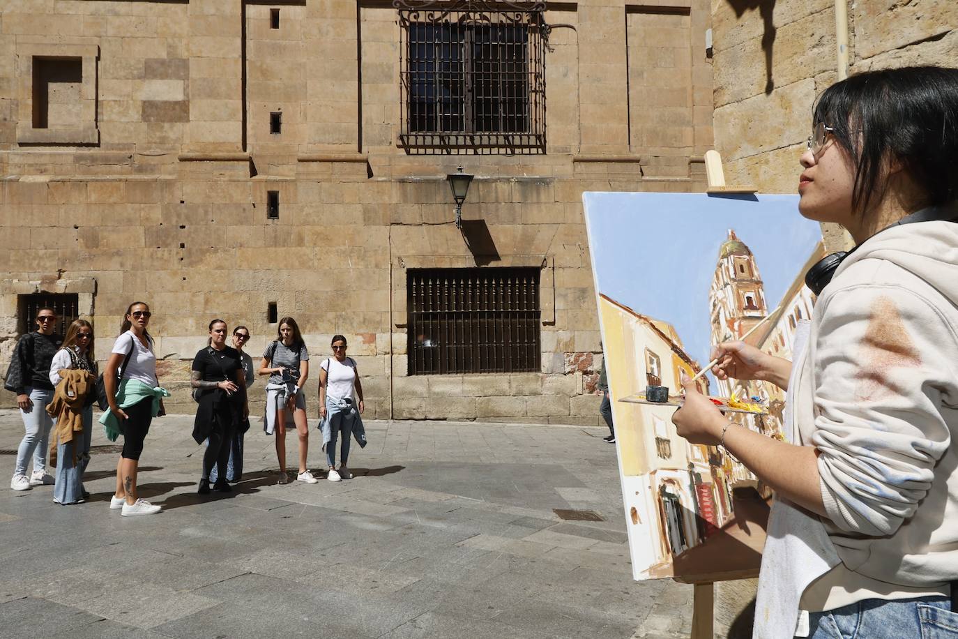 Salamanca se llena de arte con el Certamen de Pintura al Aire Libre de la Fundación GACETA