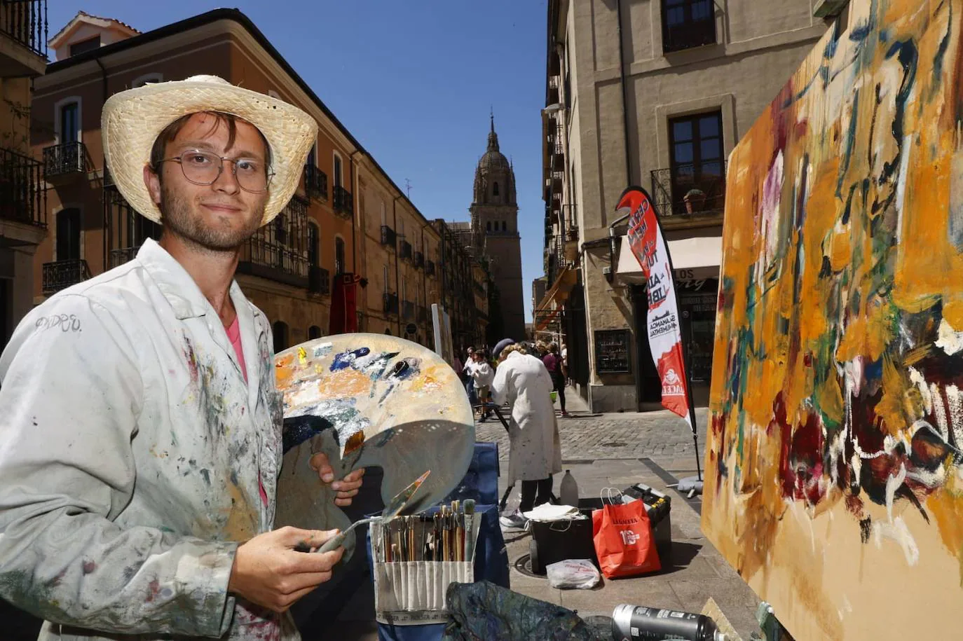 Salamanca se llena de arte con el Certamen de Pintura al Aire Libre de la Fundación GACETA