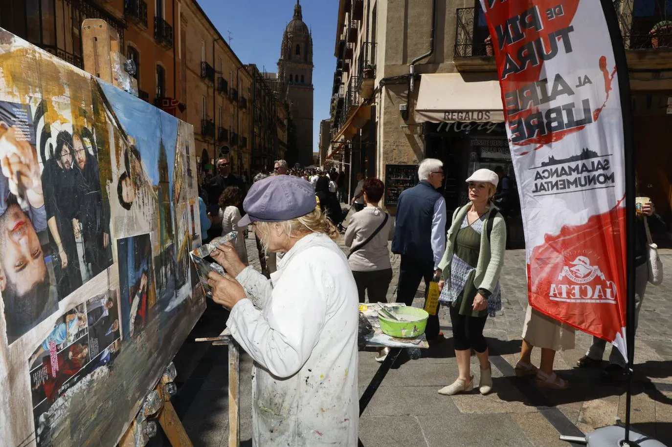 Salamanca se llena de arte con el Certamen de Pintura al Aire Libre de la Fundación GACETA