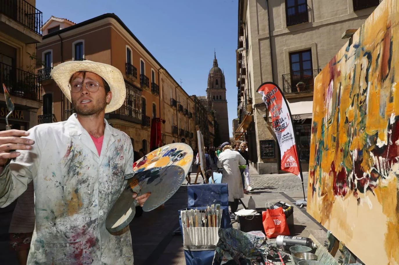 Salamanca se llena de arte con el Certamen de Pintura al Aire Libre de la Fundación GACETA