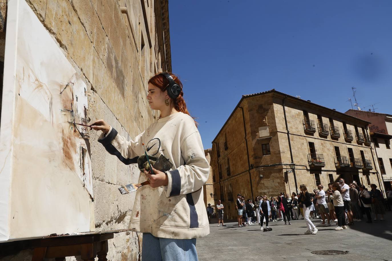 Salamanca se llena de arte con el Certamen de Pintura al Aire Libre de la Fundación GACETA