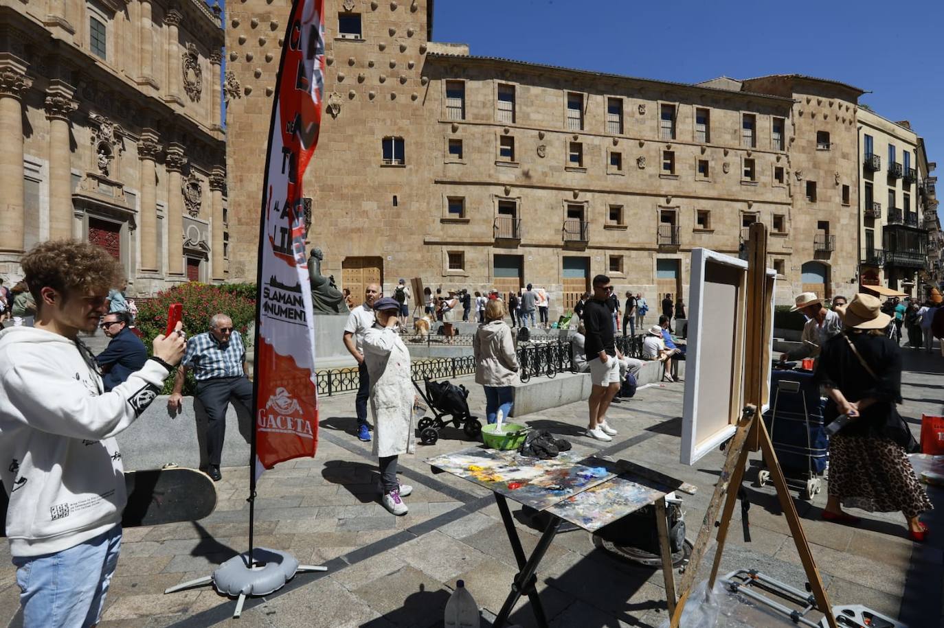 Salamanca se llena de arte con el Certamen de Pintura al Aire Libre de la Fundación GACETA