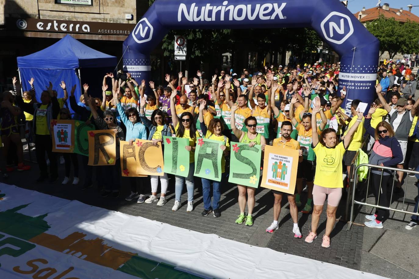 Salamanca se entrega en la carrera solidaria por la donación de órganos