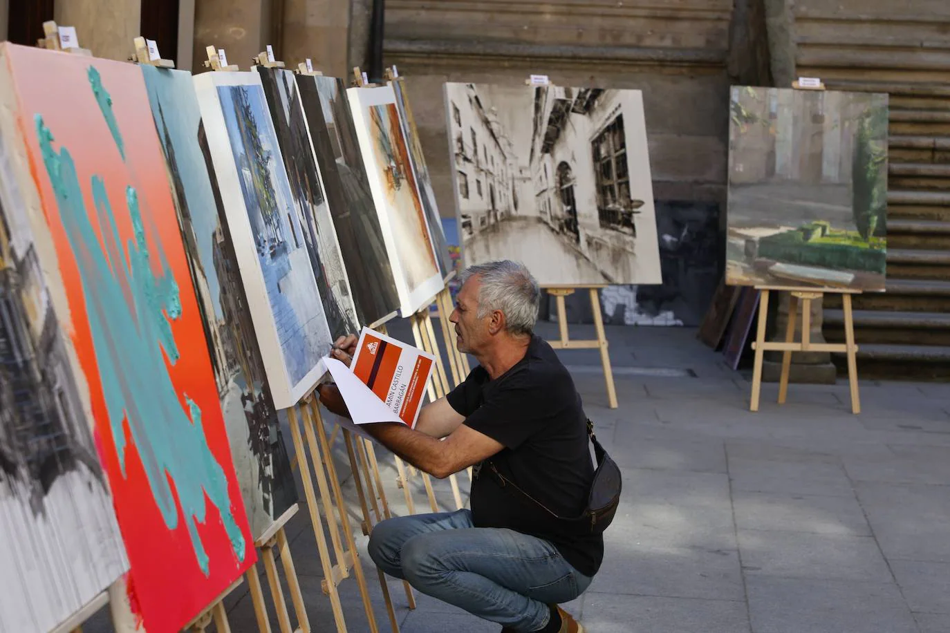 Lucía García se alza con el primer premio del XXIV Certamen de Pintura al Aire Libre de la Fundación GACETA