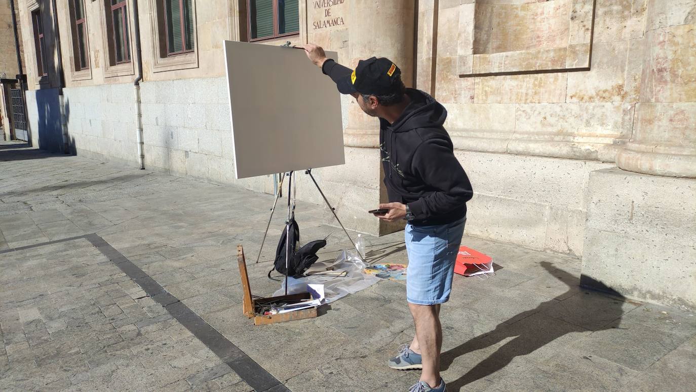 Salamanca se llena de arte con el Certamen de Pintura al Aire Libre de la Fundación GACETA