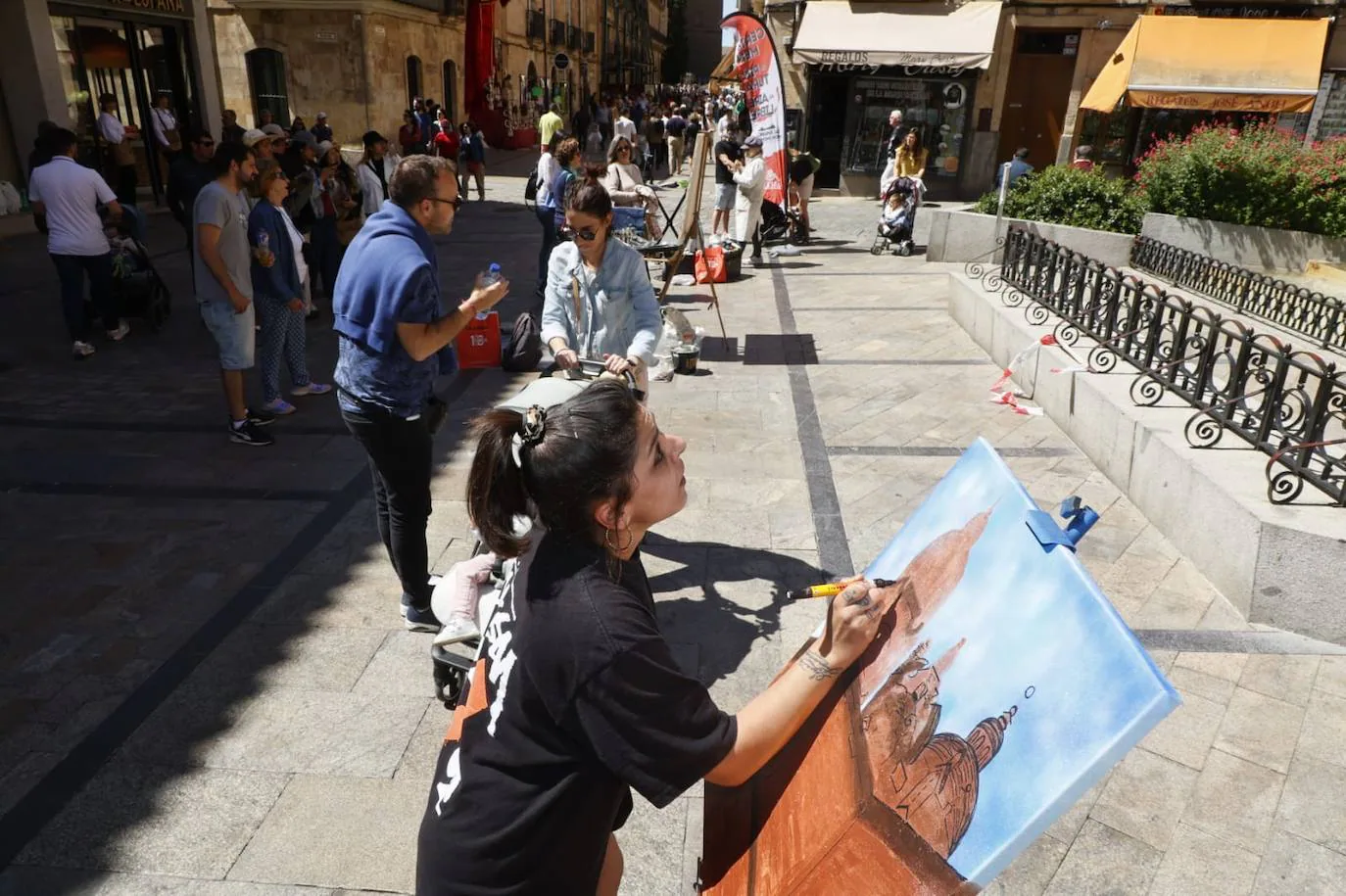 Salamanca se llena de arte con el Certamen de Pintura al Aire Libre de la Fundación GACETA