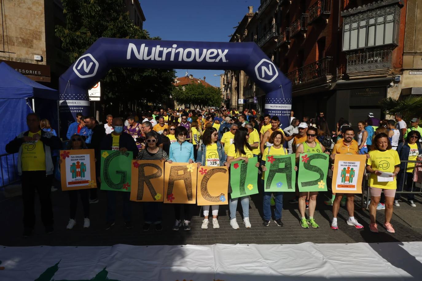 Salamanca se entrega en la carrera solidaria por la donación de órganos