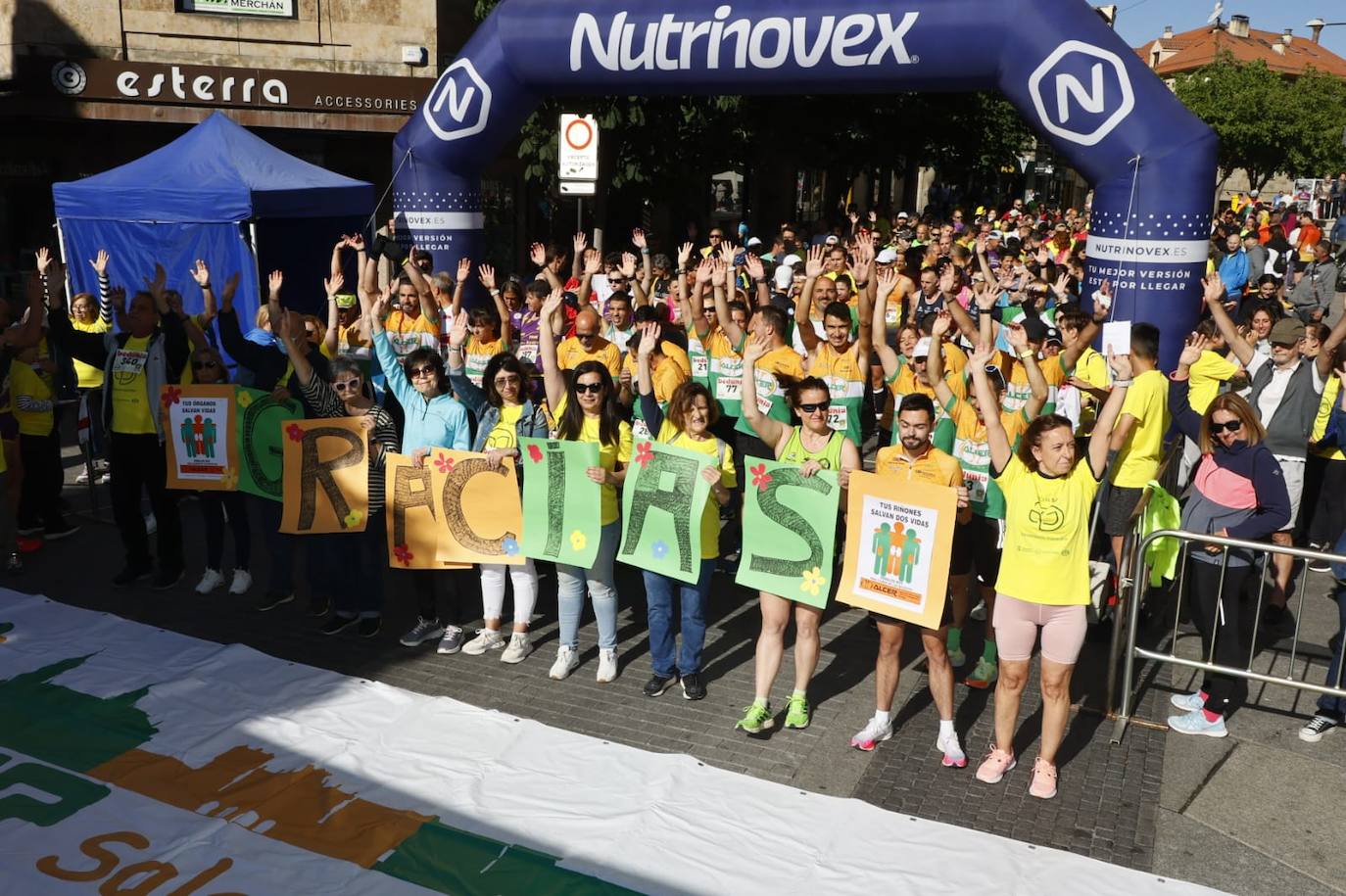 Salamanca se entrega en la carrera solidaria por la donación de órganos