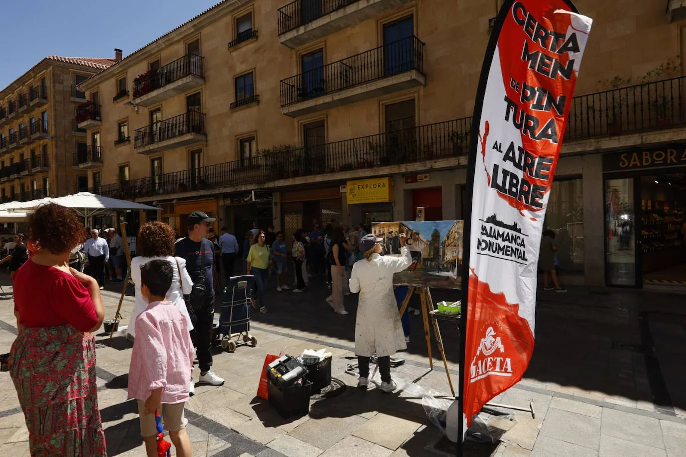 Salamanca se llena de arte con el Certamen de Pintura al Aire Libre de la Fundación GACETA