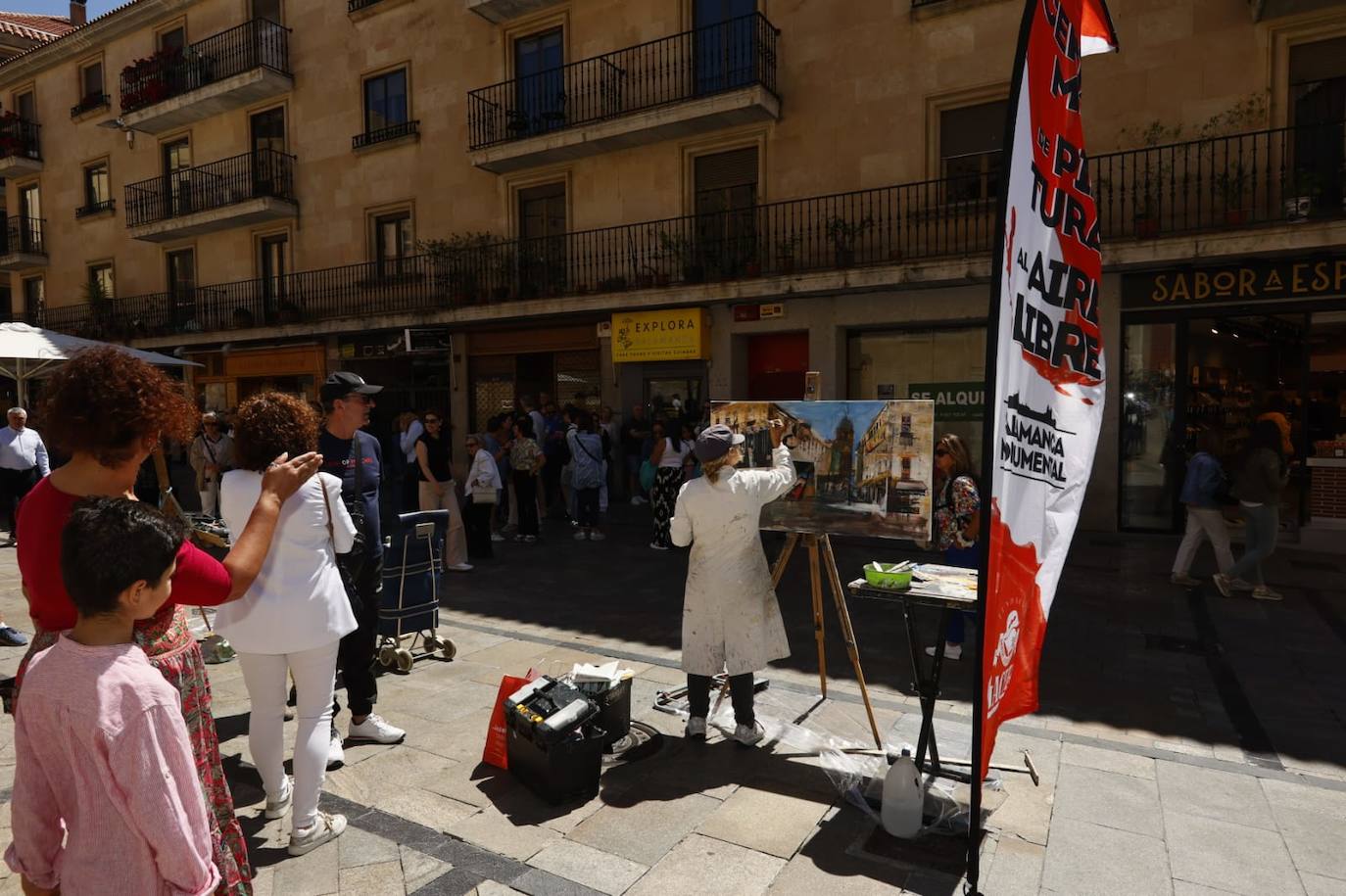 Salamanca se llena de arte con el Certamen de Pintura al Aire Libre de la Fundación GACETA