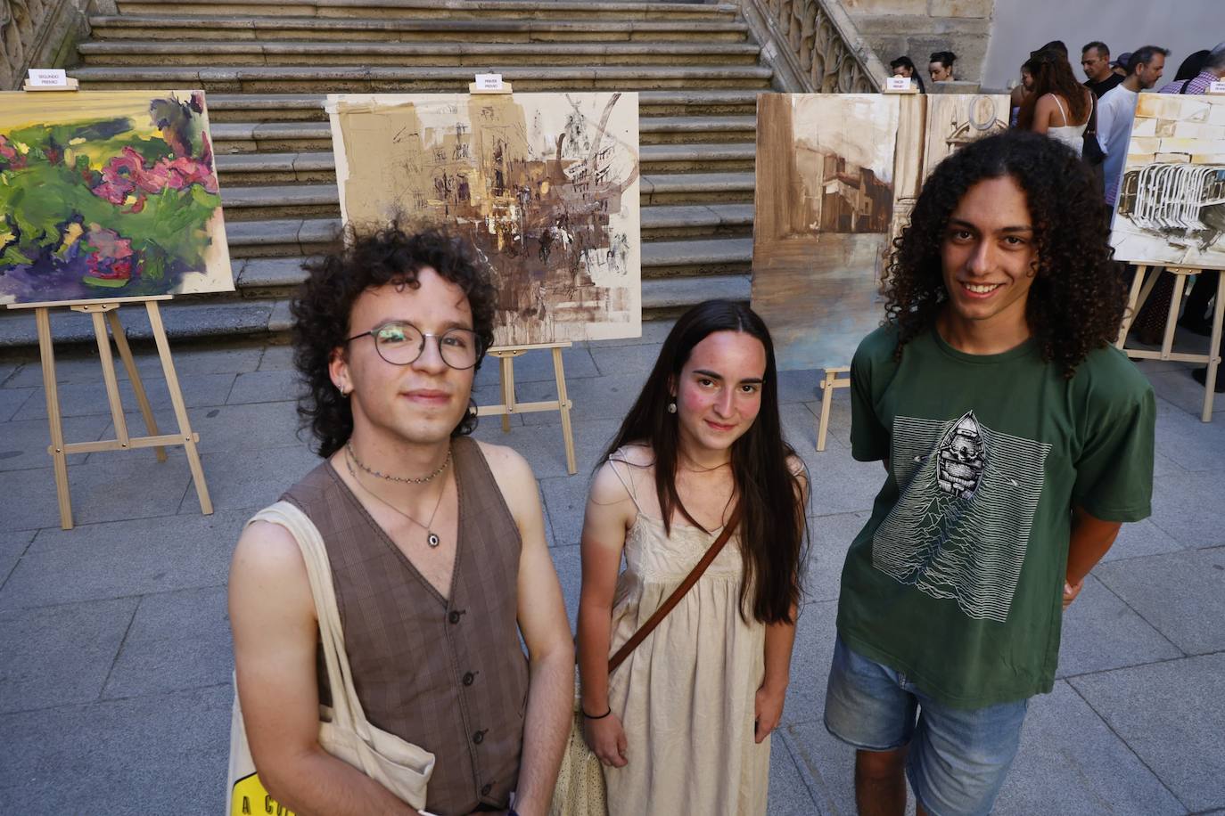 Lucía García se alza con el primer premio del XXIV Certamen de Pintura al Aire Libre de la Fundación GACETA