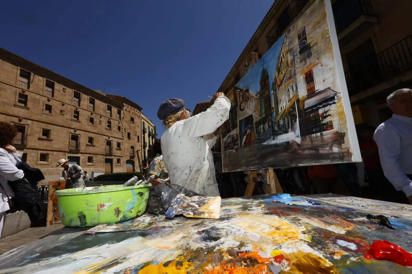 Salamanca se llena de arte con el Certamen de Pintura al Aire Libre de la Fundación GACETA