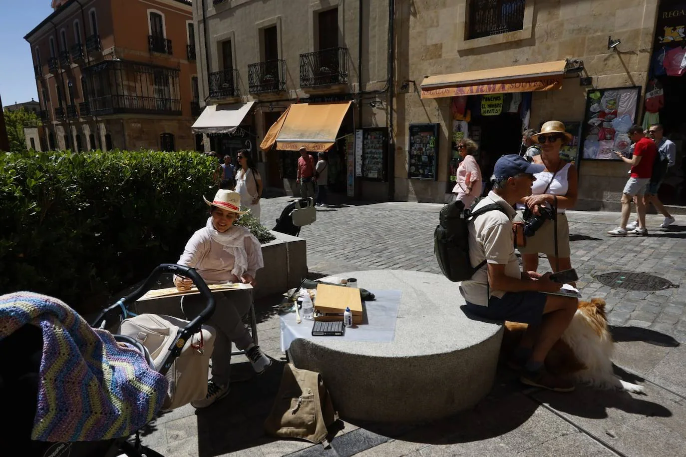 Salamanca se llena de arte con el Certamen de Pintura al Aire Libre de la Fundación GACETA