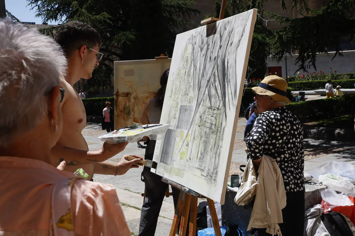 Salamanca se llena de arte con el Certamen de Pintura al Aire Libre de la Fundación GACETA