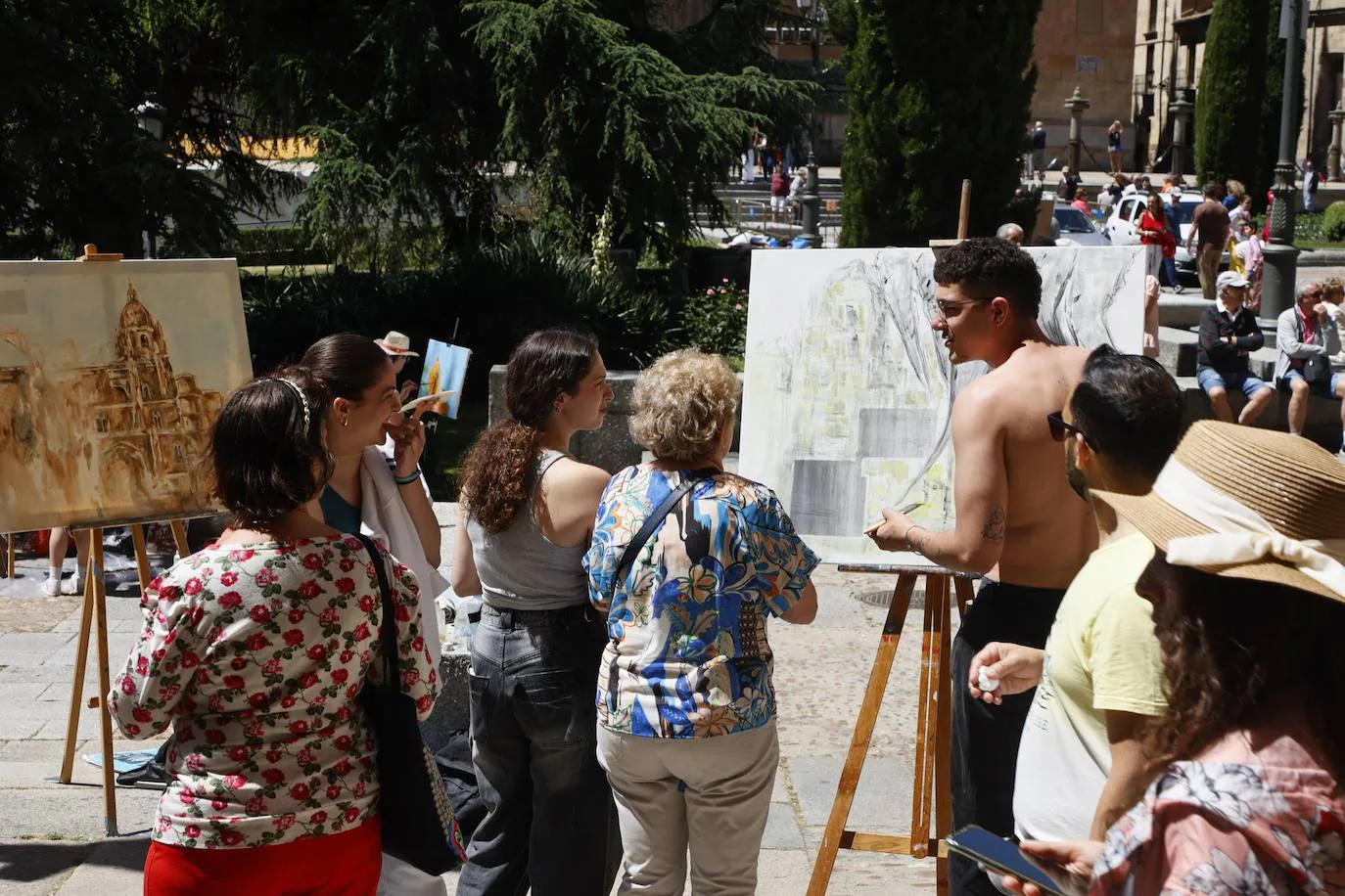 Salamanca se llena de arte con el Certamen de Pintura al Aire Libre de la Fundación GACETA