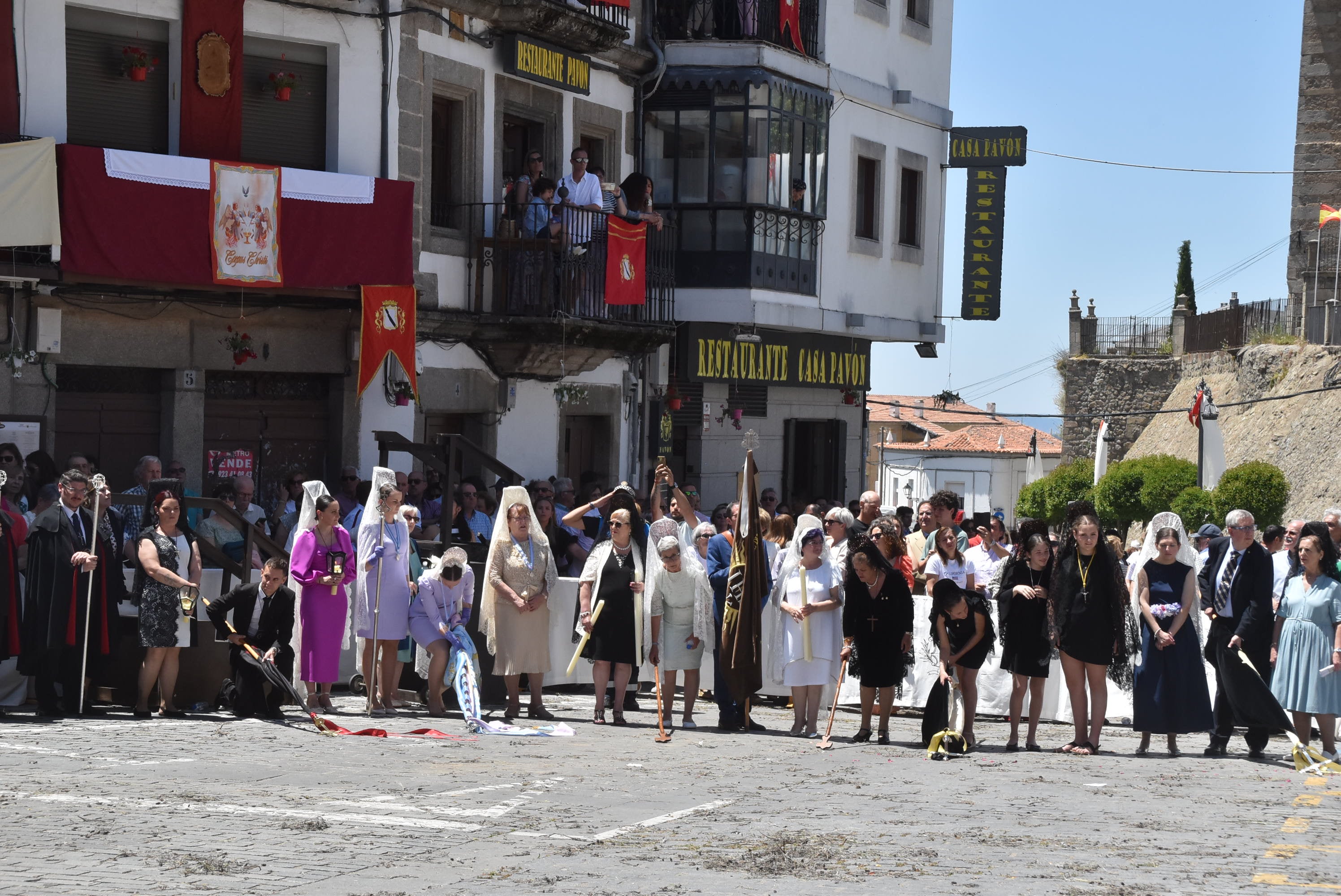 Béjar brilla en el quinto aniversario de su Corpus más internacional