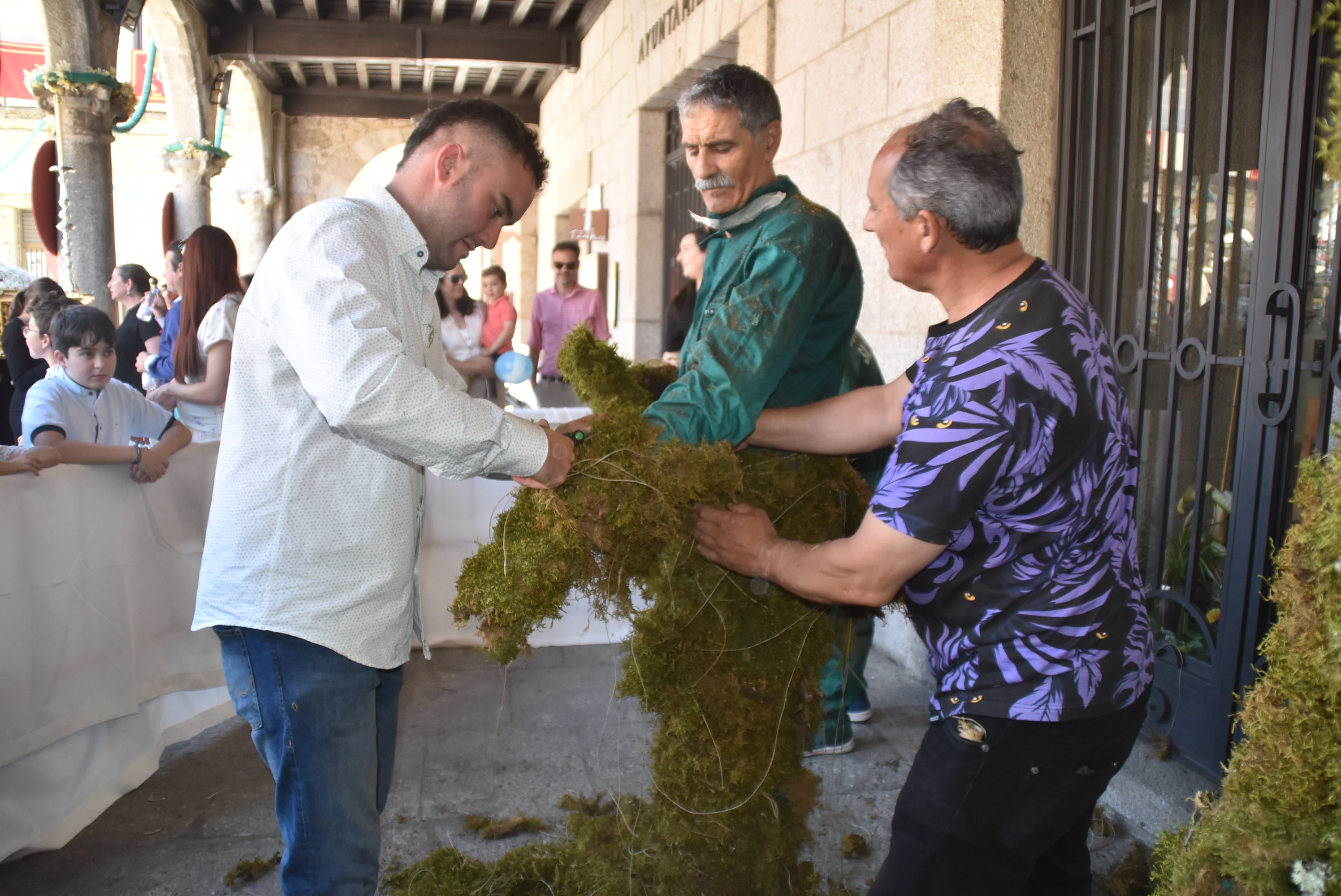 Una tradición en Béjar que coge fuerza gracias a los voluntarios