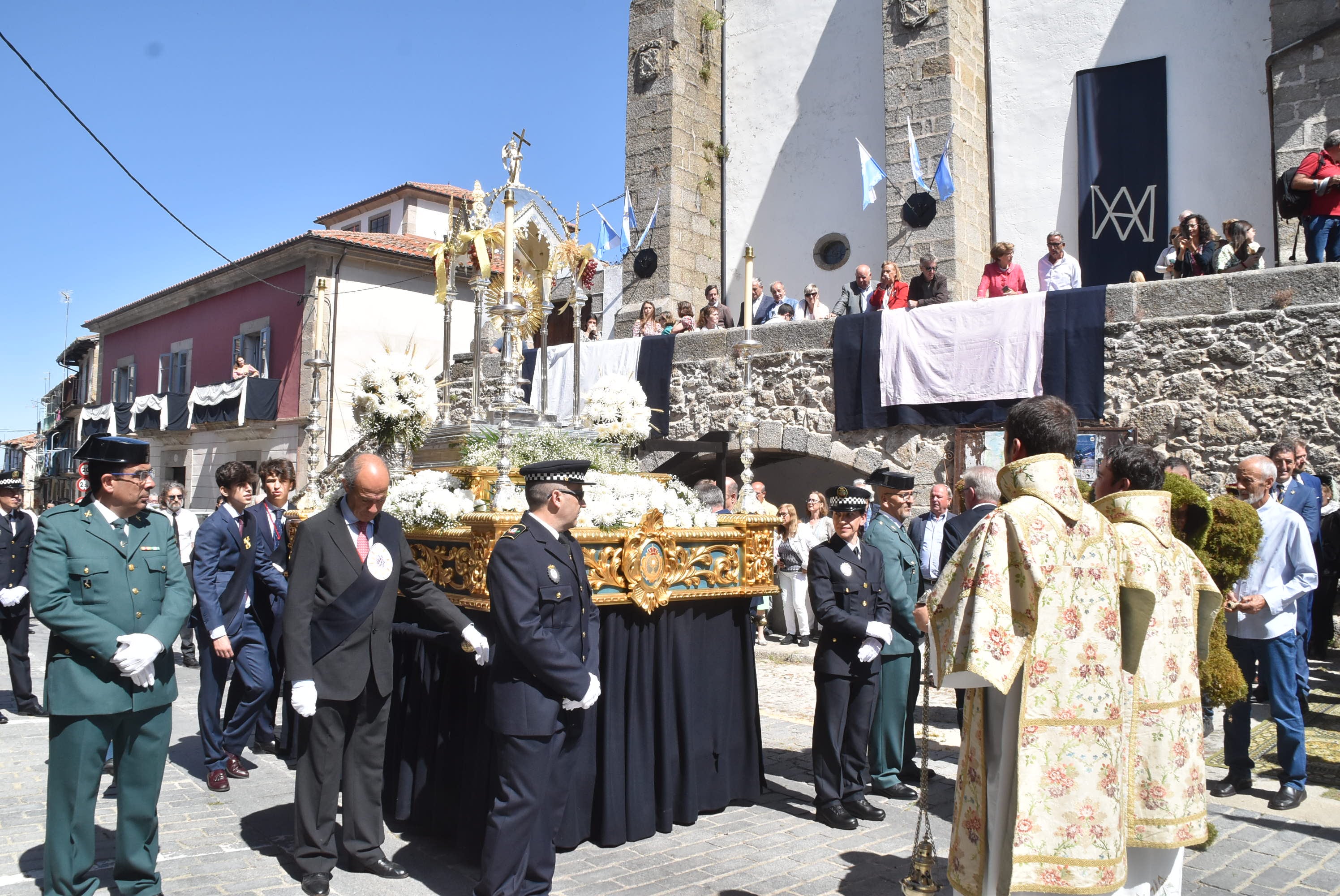 Béjar brilla en el quinto aniversario de su Corpus más internacional