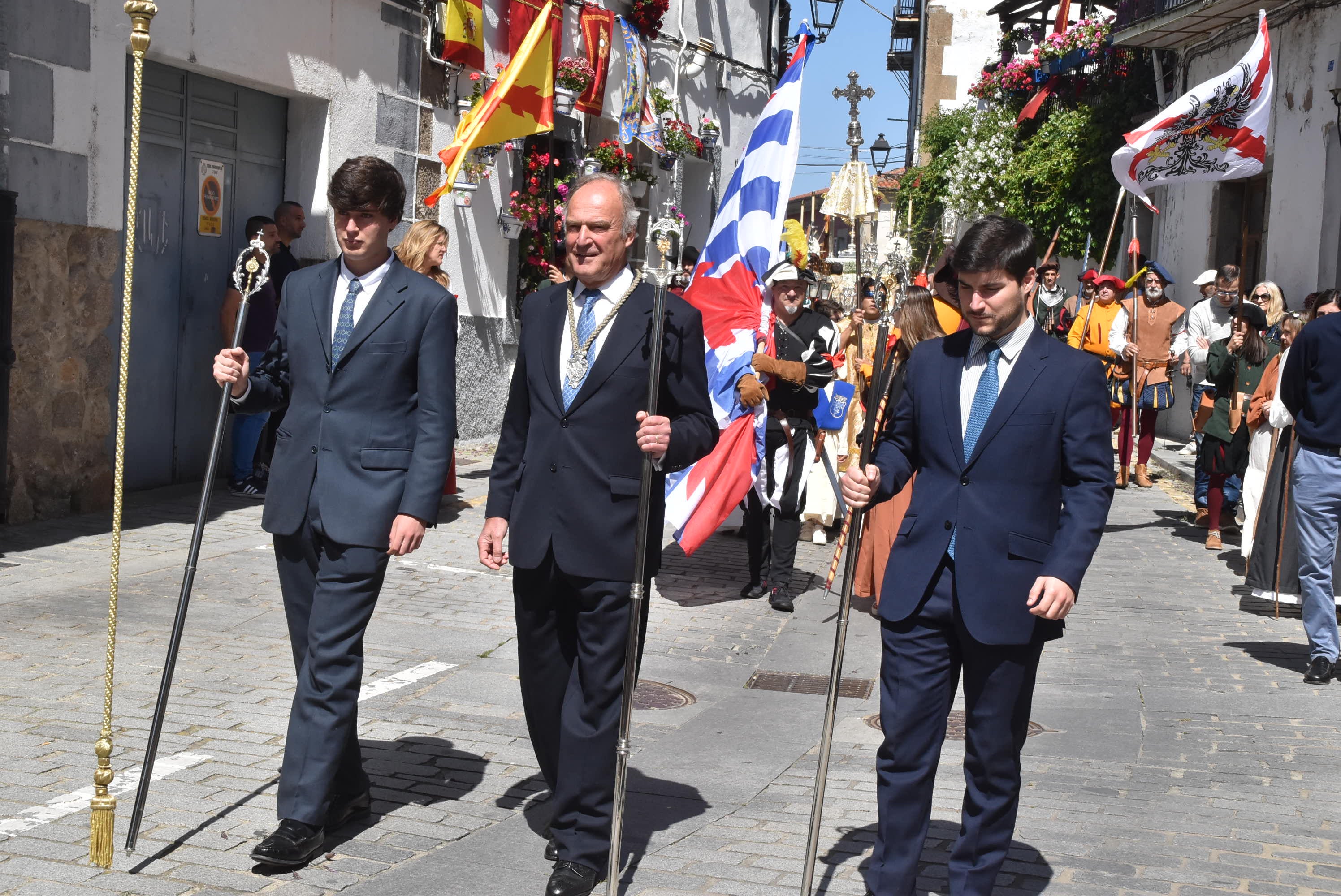 Béjar brilla en el quinto aniversario de su Corpus más internacional