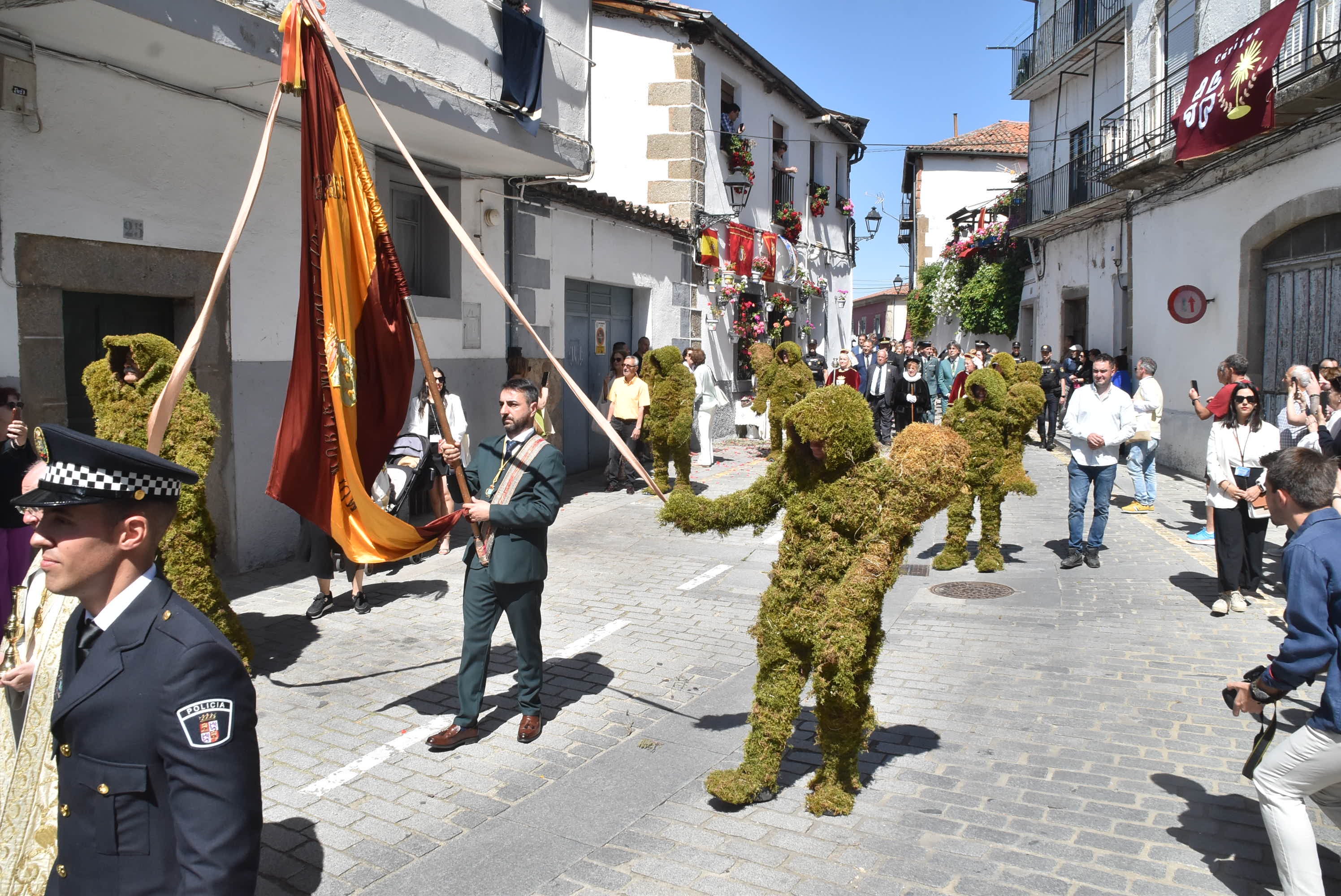 Béjar brilla en el quinto aniversario de su Corpus más internacional