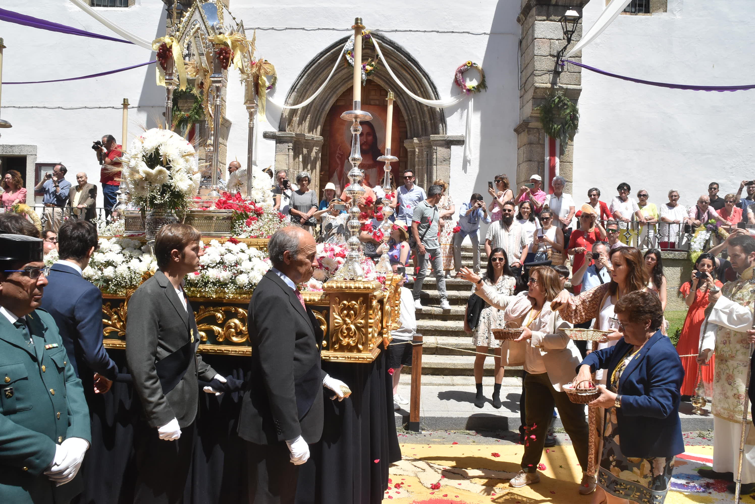 Béjar brilla en el quinto aniversario de su Corpus más internacional