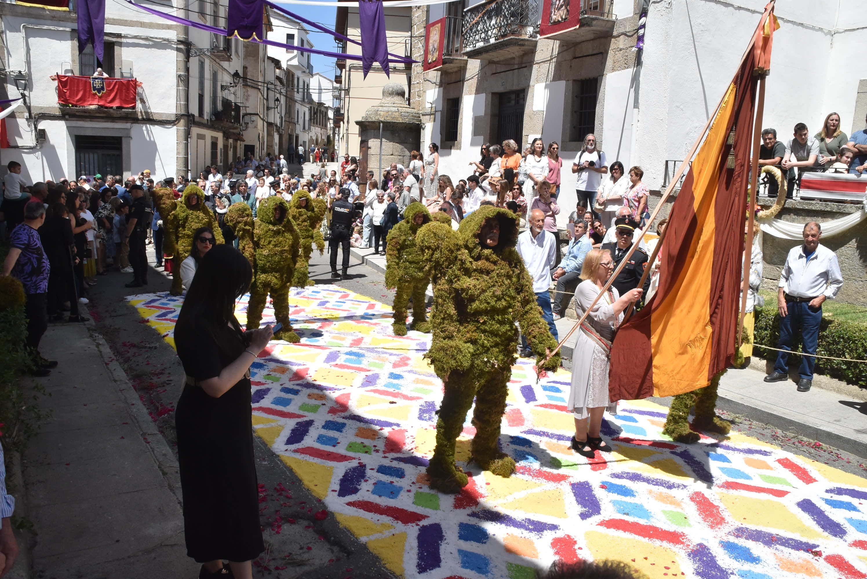 Béjar brilla en el quinto aniversario de su Corpus más internacional