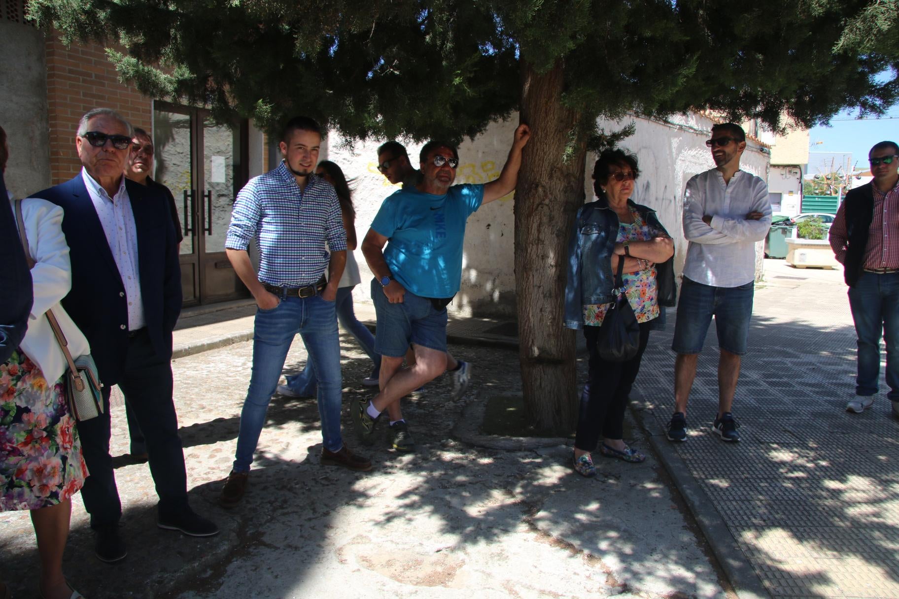 Altares y paleos para el día de fiesta en Aldeatejada