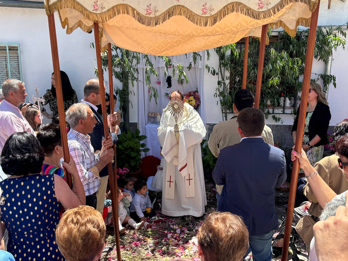 Las imágenes de la procesión de los altares de Peñarandilla