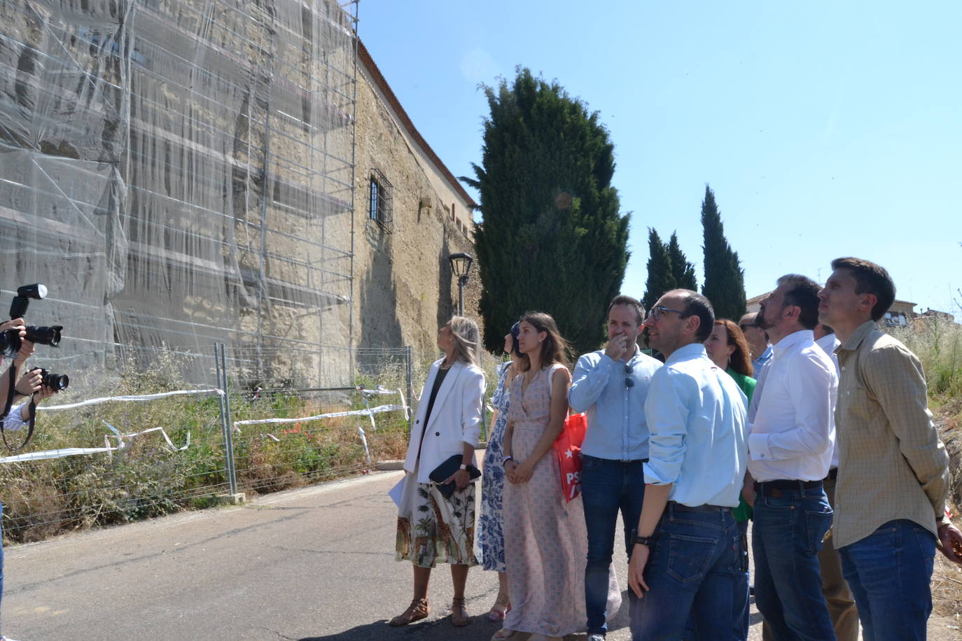 Tudanca, en Ciudad Rodrigo: «Las inversiones solo llegan cuando gobierna el PSOE»