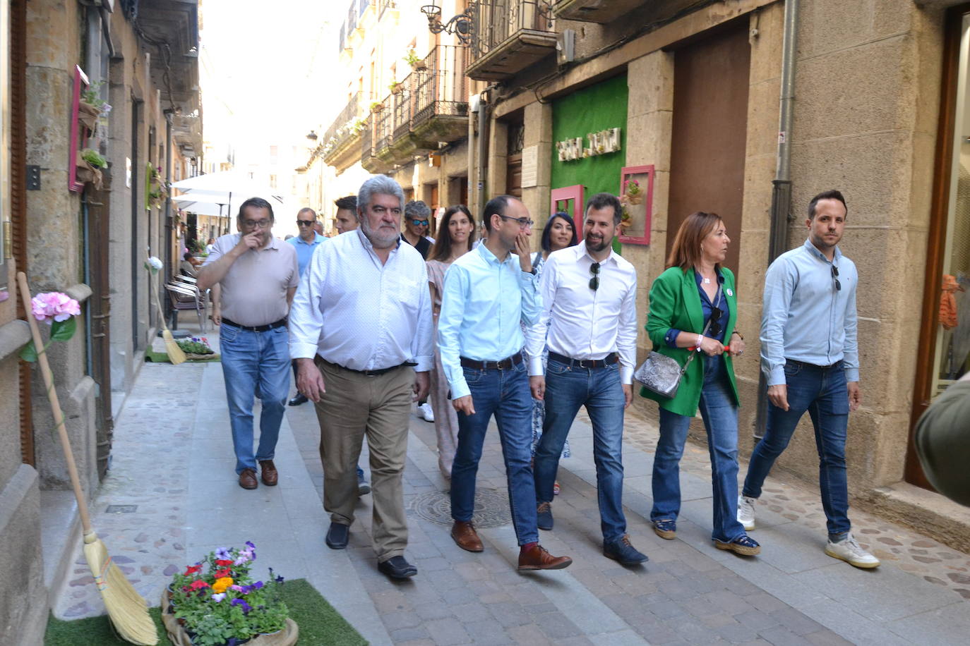 Tudanca, en Ciudad Rodrigo: «Las inversiones solo llegan cuando gobierna el PSOE»