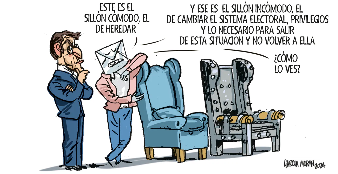 La viñeta de Morán