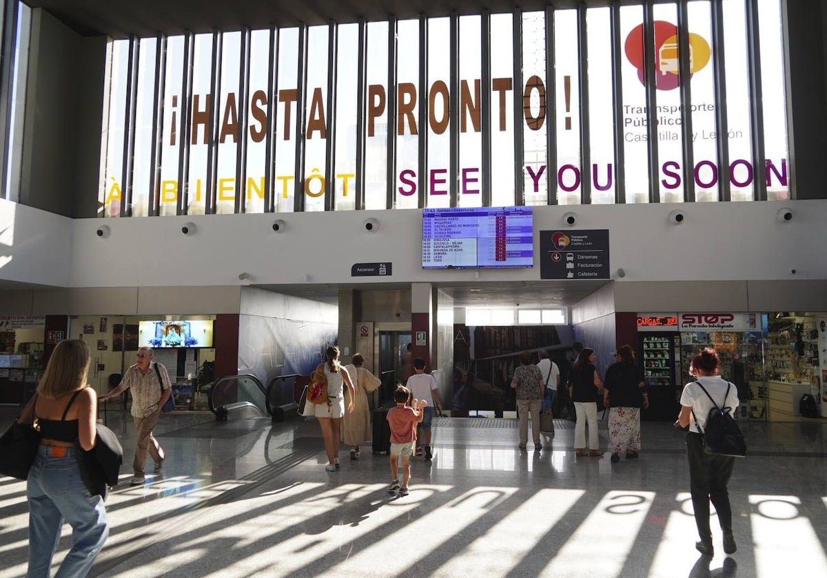 Estación de autobuses de Salamanca.