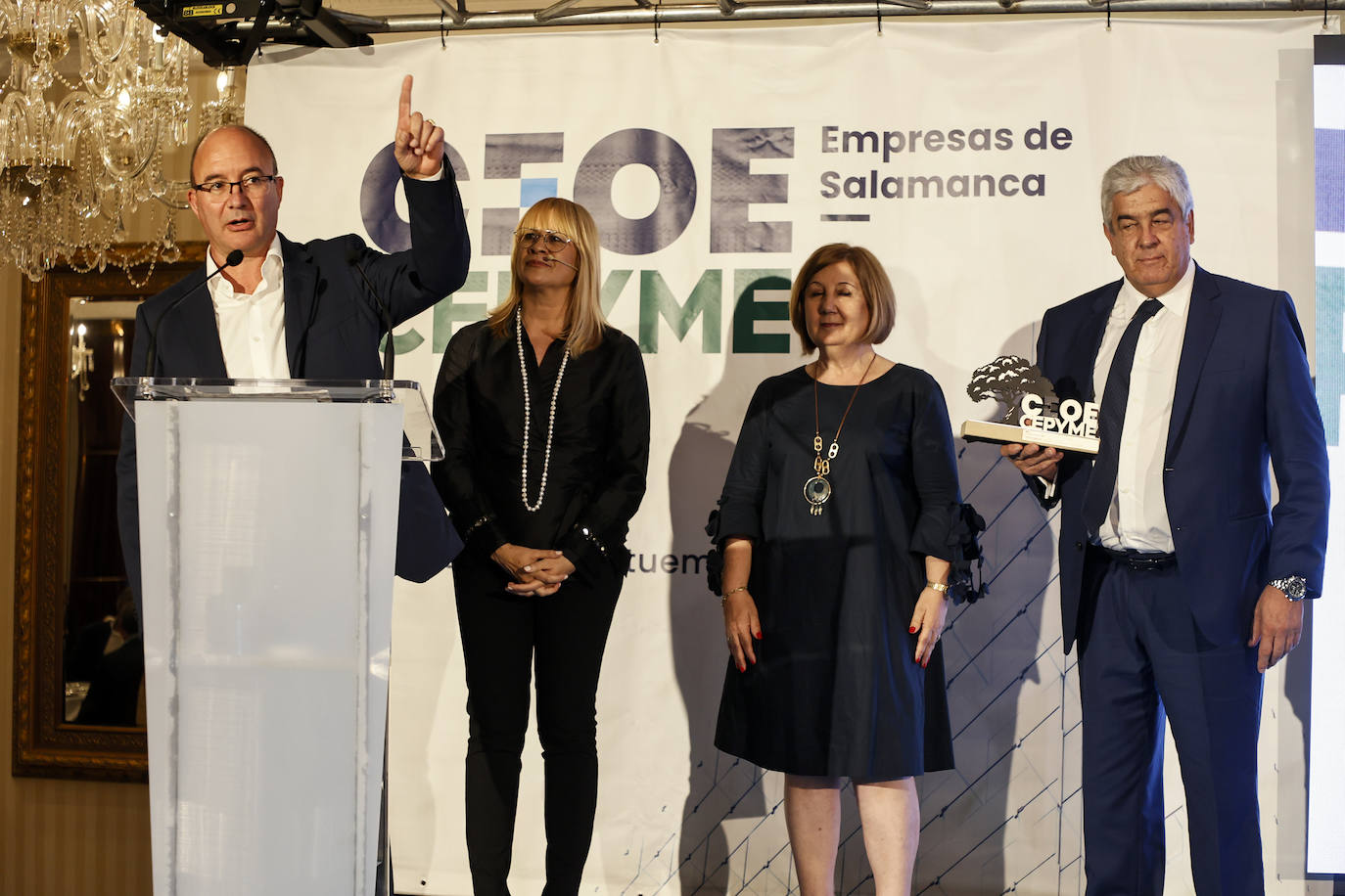 Así fue la entrega de los Premios CEOE CEPYME Salamanca 2024