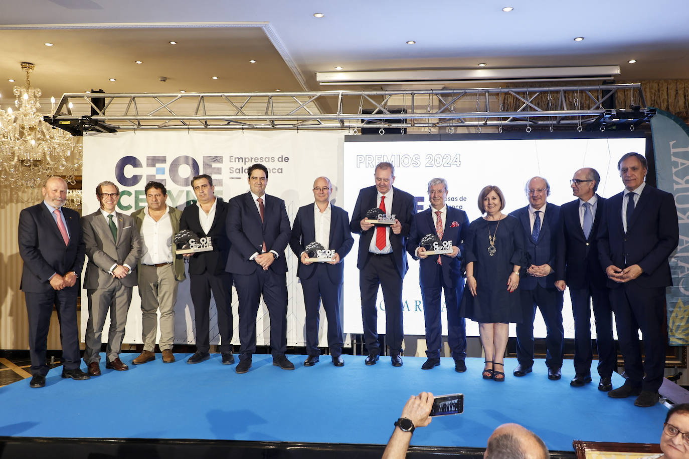 Así fue la entrega de los Premios CEOE CEPYME Salamanca 2024