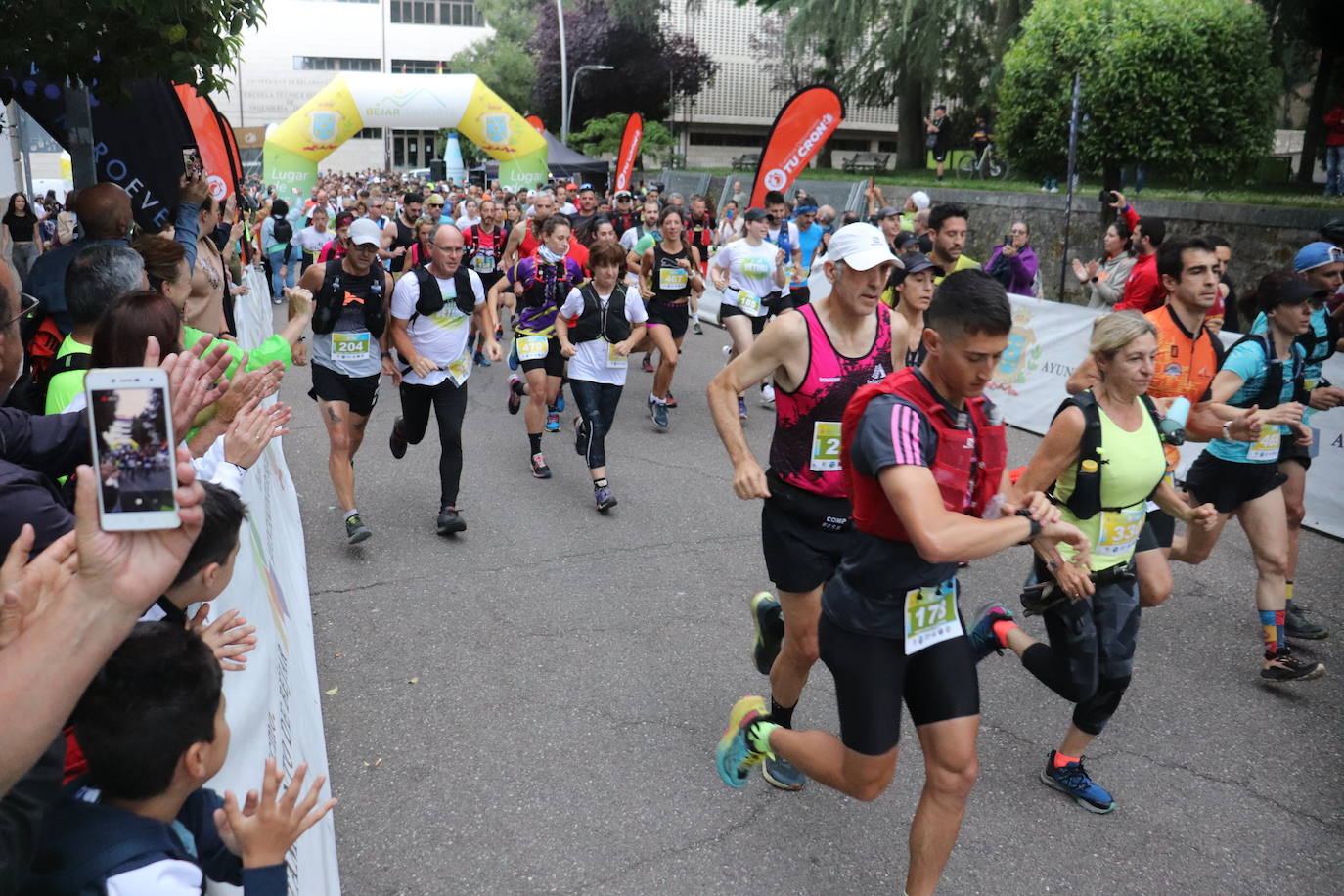 La Ruta Vetona llena de actividad los senderos de Béjar y comarca