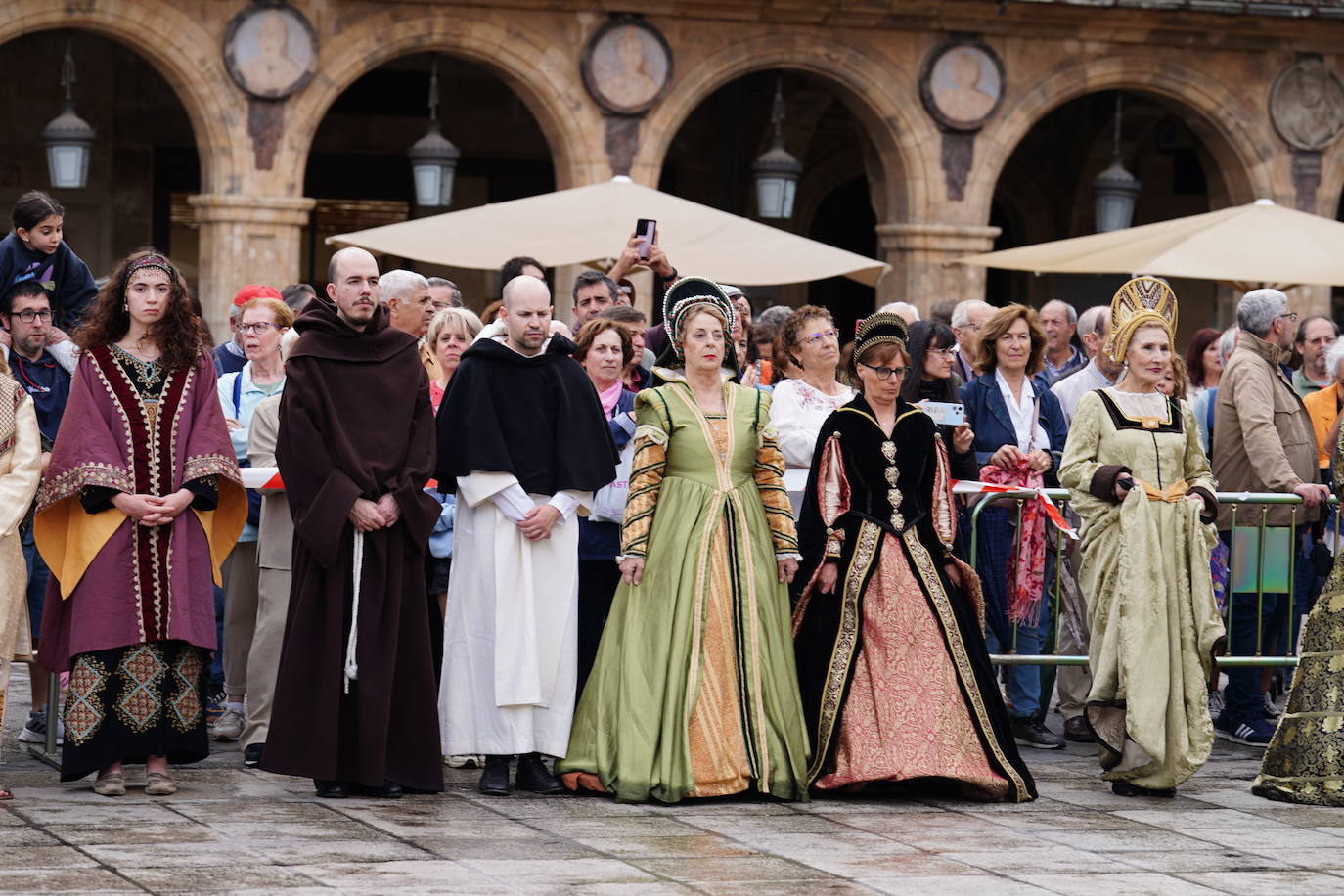 Así vive Salamanca el desfile del IV Festival Siglo de Oro