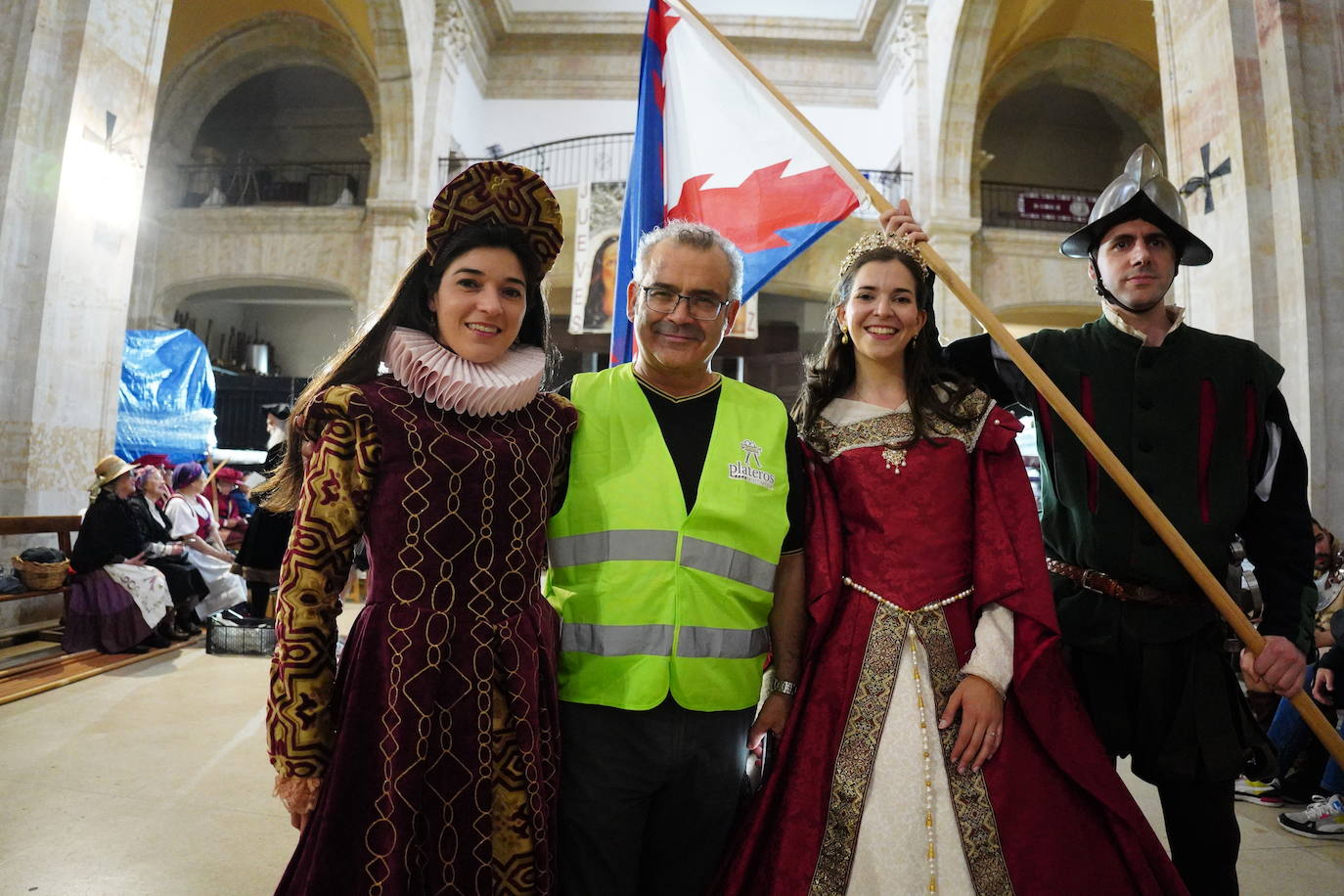 Así vive Salamanca el desfile del IV Festival Siglo de Oro