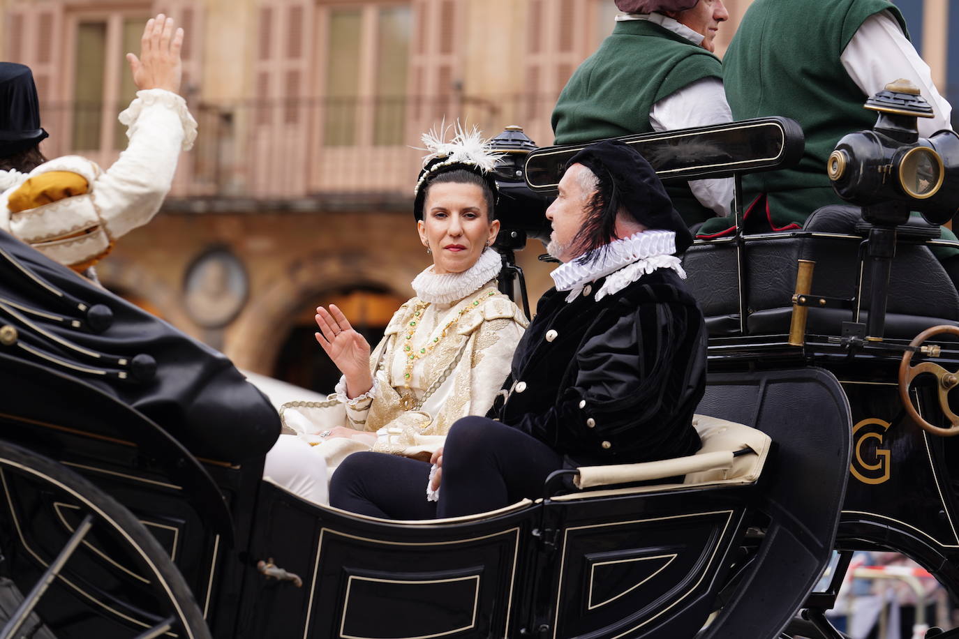 Así vive Salamanca el desfile del IV Festival Siglo de Oro