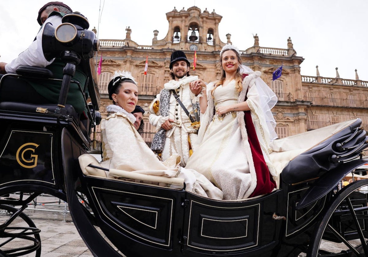 Así vive Salamanca el desfile del IV Festival Siglo de Oro