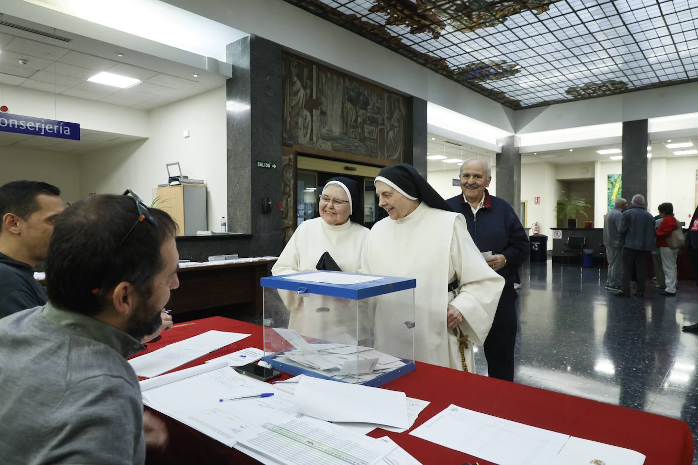 Así está transcurriendo la jornada electoral en Salamanca