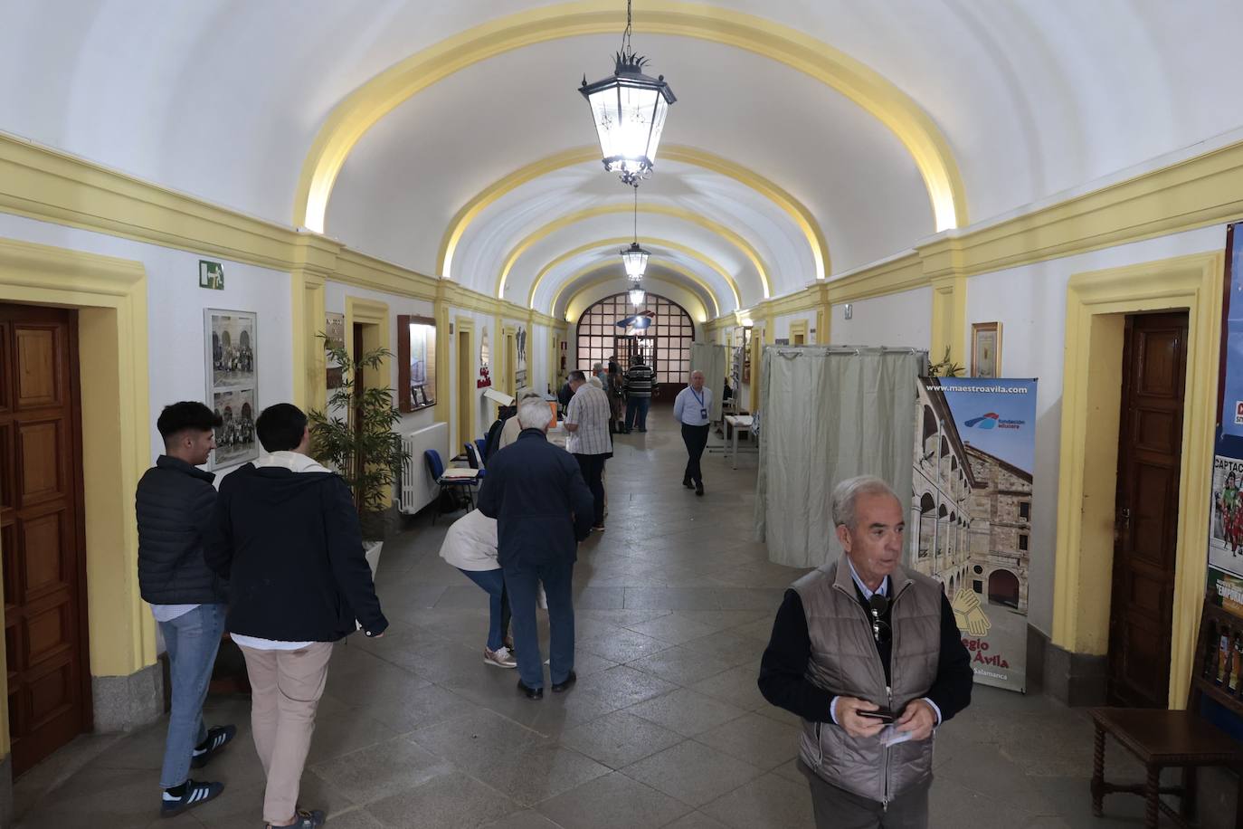 Así está transcurriendo la jornada electoral en Salamanca