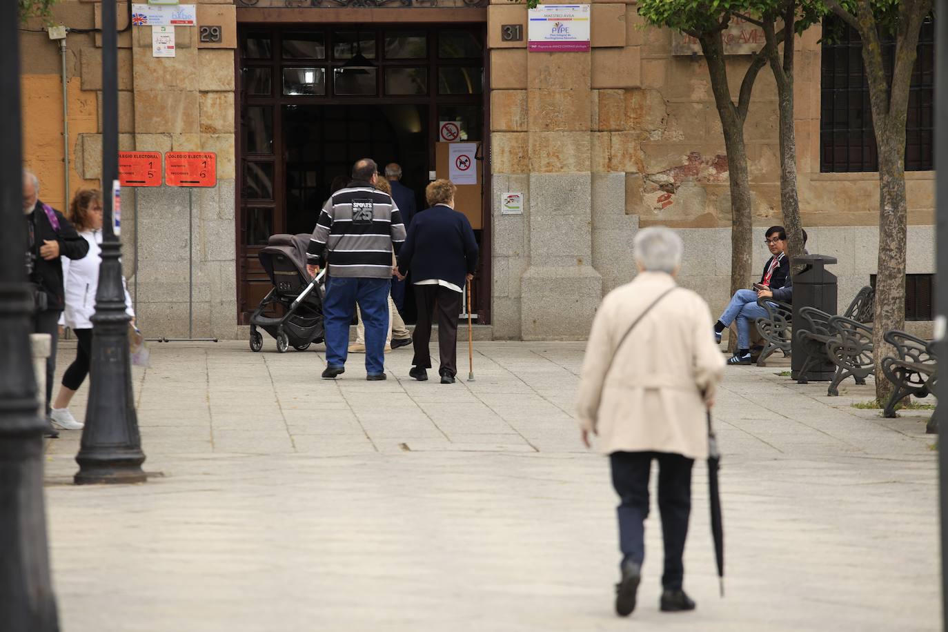 Así está transcurriendo la jornada electoral en Salamanca